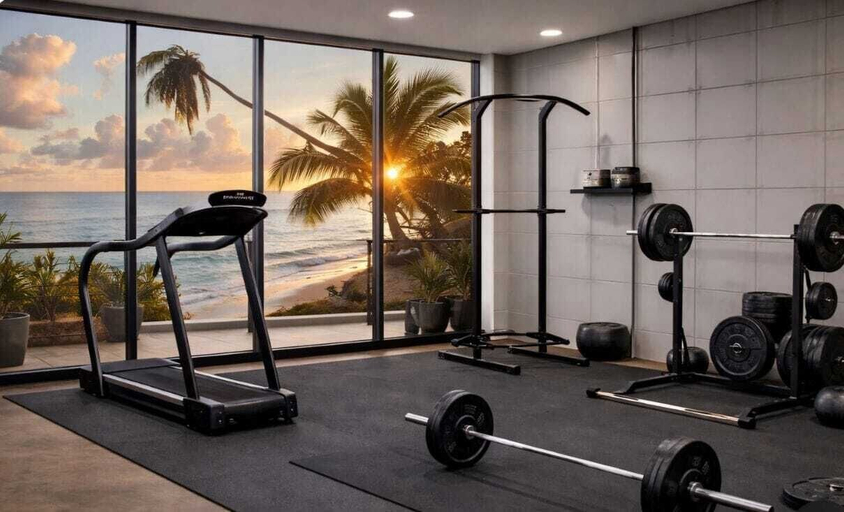 Fitness facility, Vigie Beach Premium