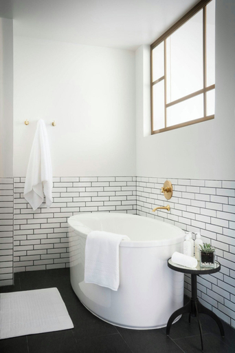 Bathroom 4, Halcyon, a hotel in Cherry Creek, Denver, Denver