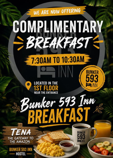 Food & Drinks 3, Bunker593 Inn, Tena