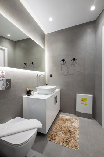 Bathroom 4, Spacious luxury 2BR flat - Pagrati sq., Attica