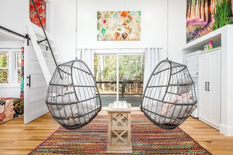Interior 4, Two Tree Houses - Galaxy and Full Bloom, Chatham