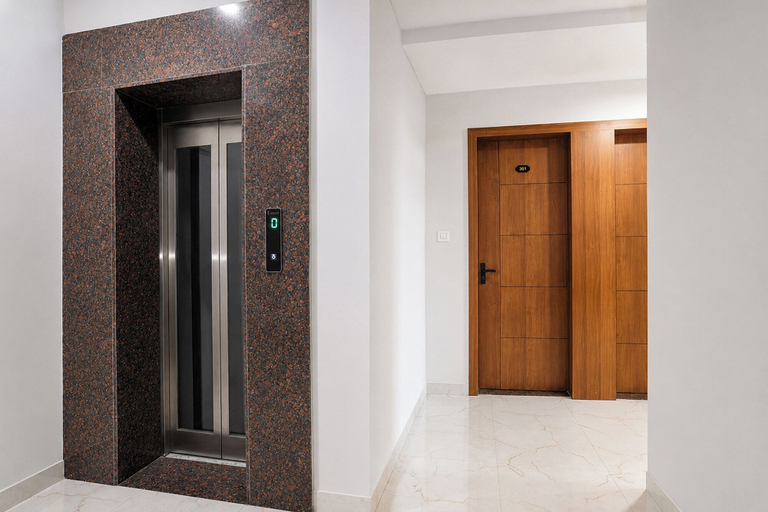 Elevator, FabHotel Trivana, Mahalaxmi Nagar, Indore