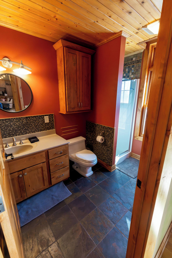 Bathroom 3, The Train Station, Saline