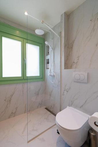Bathroom 4, Pnoe Luxury Villa - Ierissos Private Pool Retreat, Central Macedonia