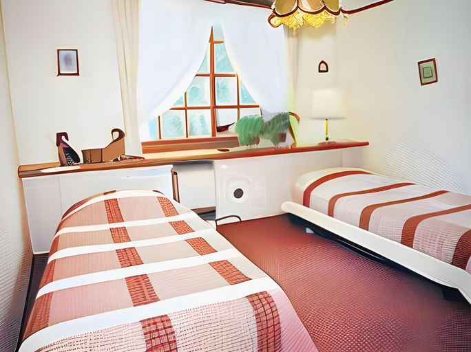 Bedroom 2, Pension Chau Chau, Hakuba