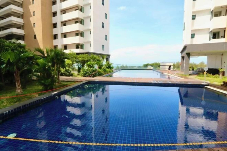 Outdoor pool 2, PD D'Wharf Premium Suite - Full Seaview (Up to 6 Pax), Port Dickson