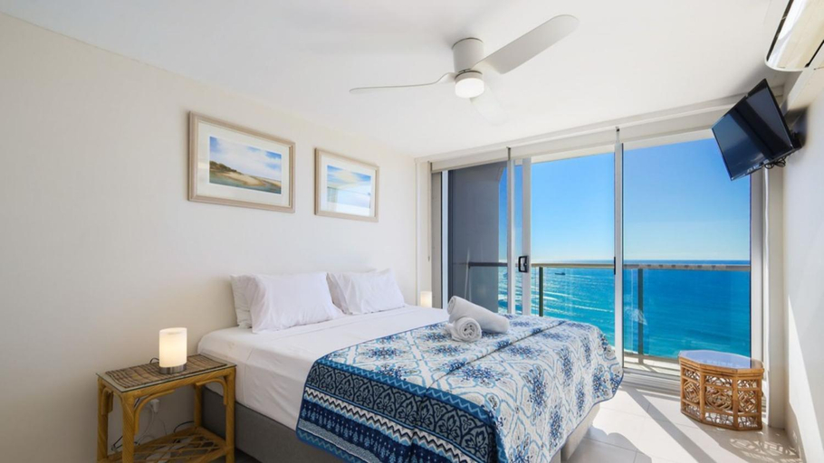 Bedroom 3, Peninsula Apartments managed by GCHS, Gold Coast