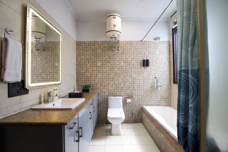 Bathroom 4, BedChambers Serviced Apartments SushantLok, Gurgaon