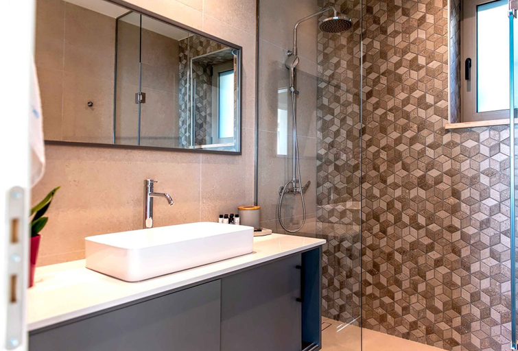 Bathroom 4, Cielo e Mare Villas, Crete