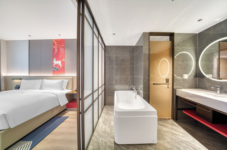 Bathroom 4, Echeng Hotel Wuxi Airport Branch, Wuxi