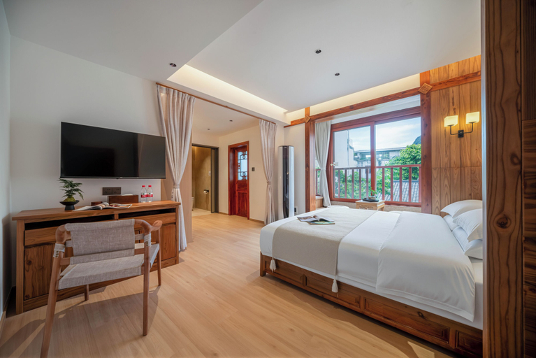Bedroom 3, Yangshuo Riverview Hotel, Guilin