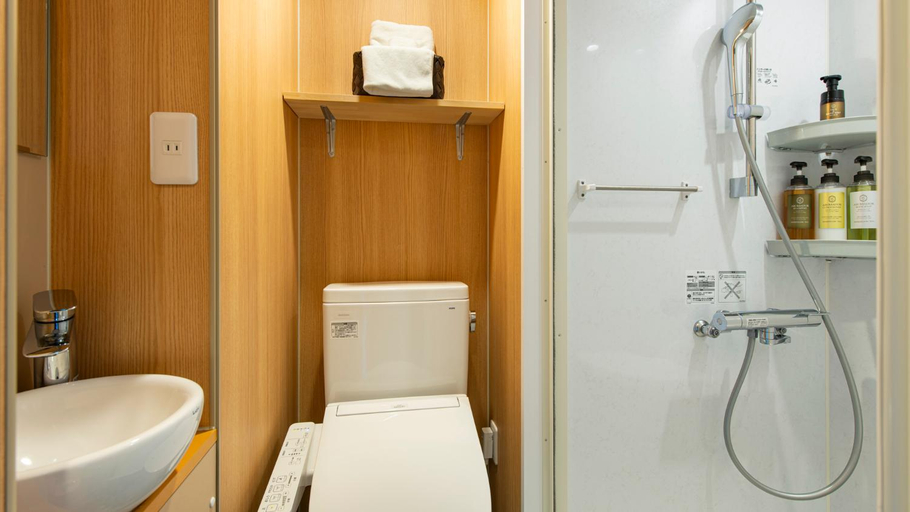 Bathroom 3, Hotel Resh Tottoriekimae, Tottori