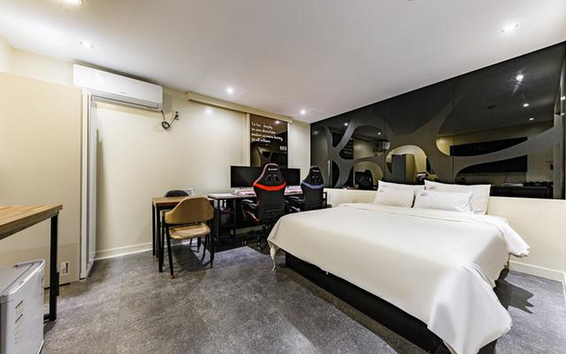 Bedroom 2, JeonJu Sanjeongdong HOTEL MADE, Jeonju