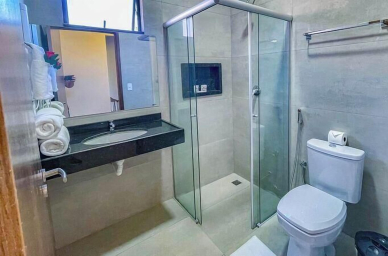 Bathroom 3, Grandes Lagos Resorts e Parque Aquático, Santa Clara do Oeste