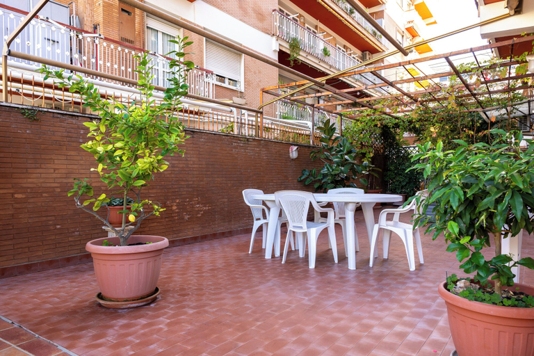 Terrace/patio 5, La Terrazza di Maria Pia, Roma