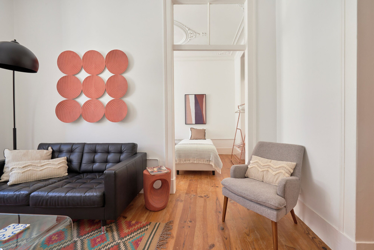 Living room 5, Sunny Pink Street Historical Apt, By Timecooler, Lisbon