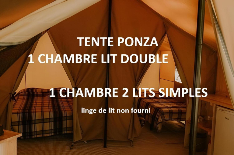 Bedroom 5, Camping Onlycamp Les Deux Rives, Côtes-d'Armor