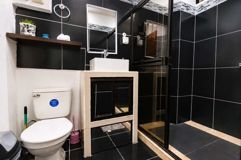 Bathroom 4, Vista del Pacifico Boutique Hotel, Aguirre