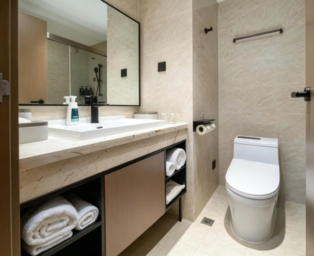 Bathroom 3, Atour X Hotel Hangzhou Wenyi Road, Hangzhou