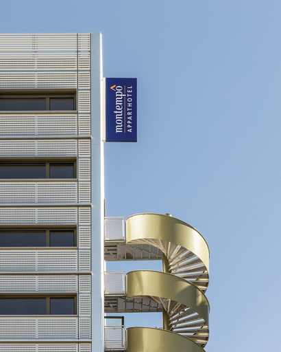 Exterior detail, Montempô Appart'hôtel Bordeaux Lac, Gironde