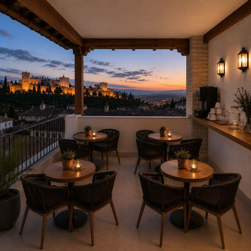 Outdoor dining 4, Magnolia Suites by Blossom Hotels, Granada