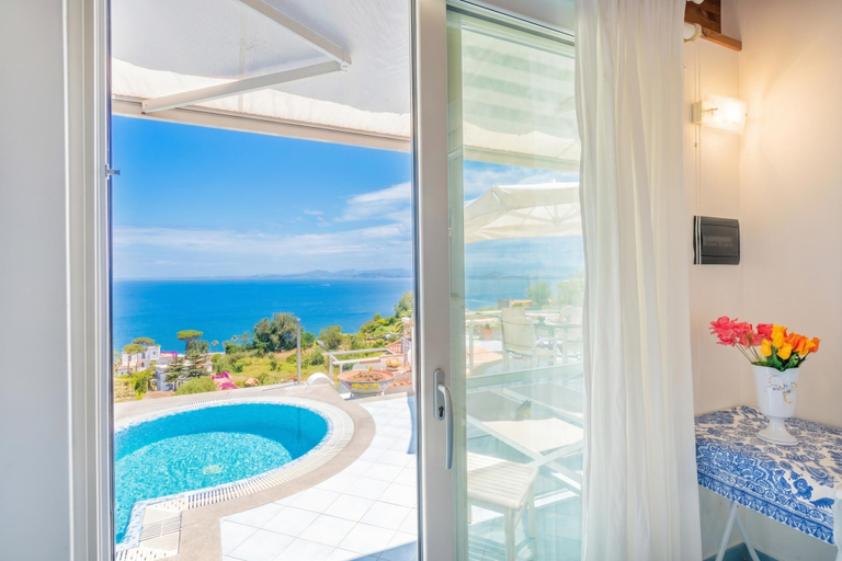 Bathroom 5, Dependance Castiglione With Pool And View, Napoli