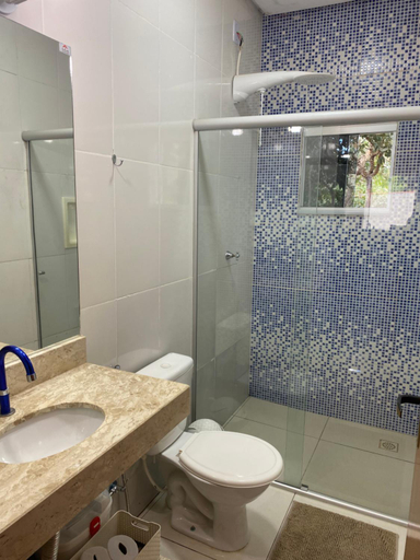 Bathroom 2, Flats Aldeia, Alto Paraíso de Goiás