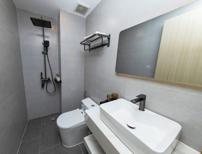 Bathroom 3, HomeAi Apartment - Binh Thanh near LM81, Bình Thạnh
