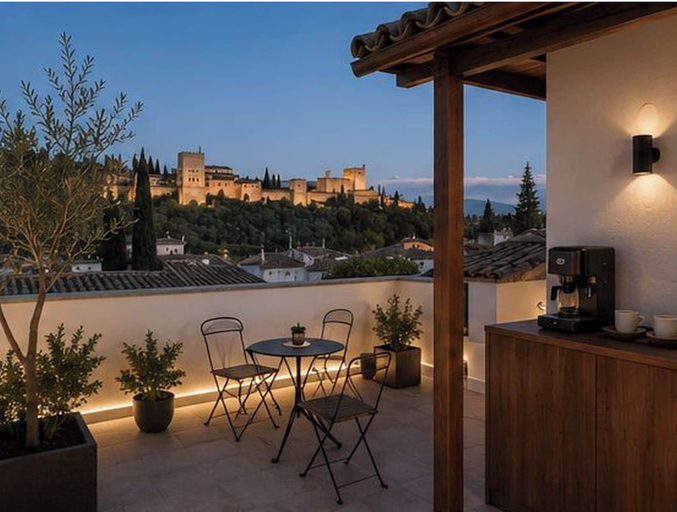 Outdoor dining 5, Magnolia Suites by Blossom Hotels, Granada