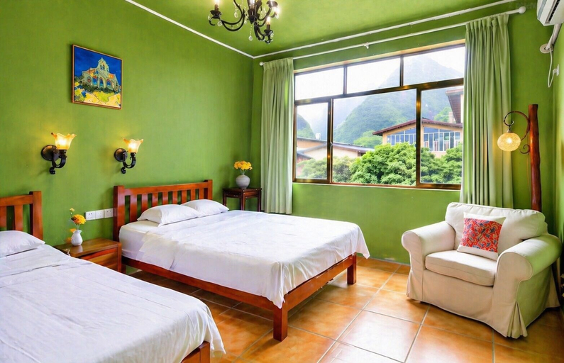 Bedroom 4, Yangshuo Eden Inn, Guilin