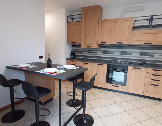 Kitchen, Belmonte Holiday Apartment, Varese