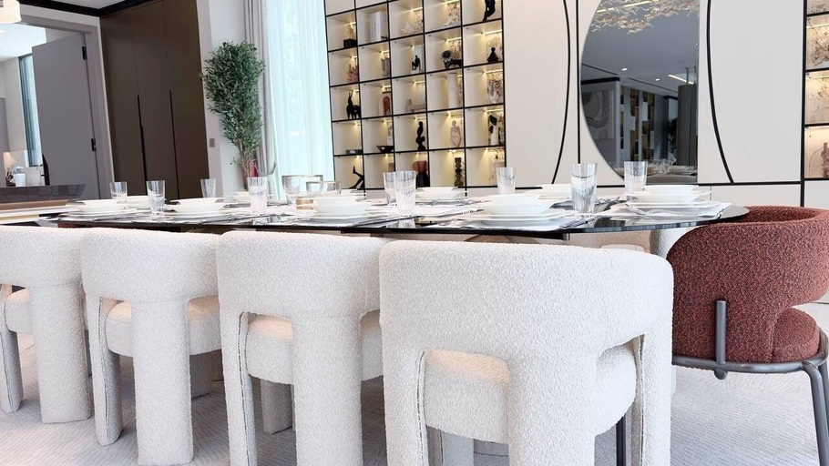 Dining 2, 6BR Lamborghini Villa Cinema Spa & Pool, Dubai