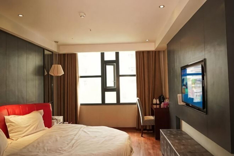 Bedroom 2, Junyu Boutique Hotel (Wanyuan Railway Station), Dazhou