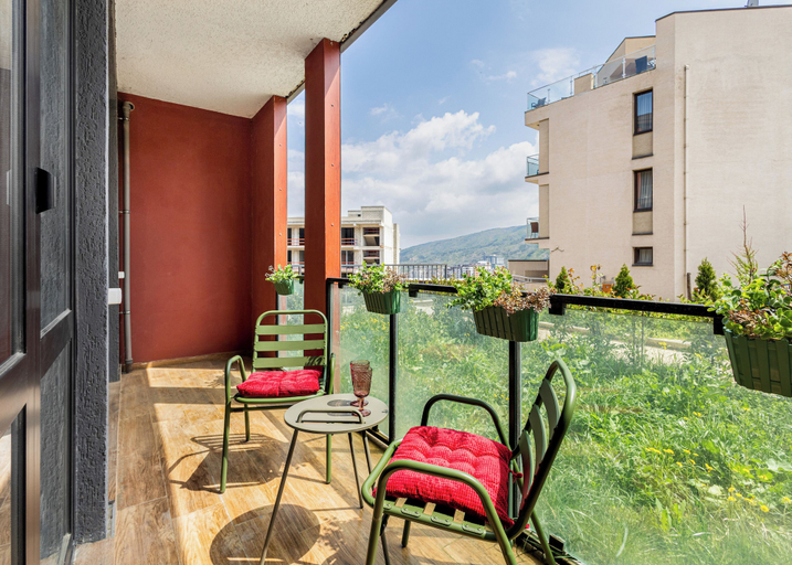 Balcony 4, HB apartments Melkadze, Tbilisi
