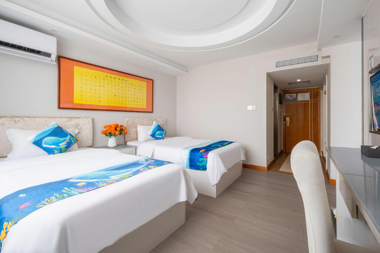 Bedroom 2, Fukang Hotel (Rizhao RT-Mart Mango Times Square), Rizhao