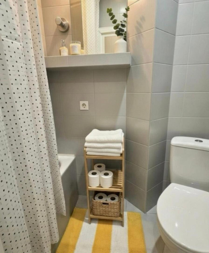Bathroom, Apartment Warsaw Powisle, Warsaw