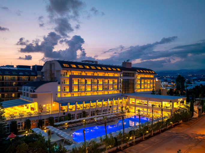 Exterior view 3, Solivia Hotel, Alanya