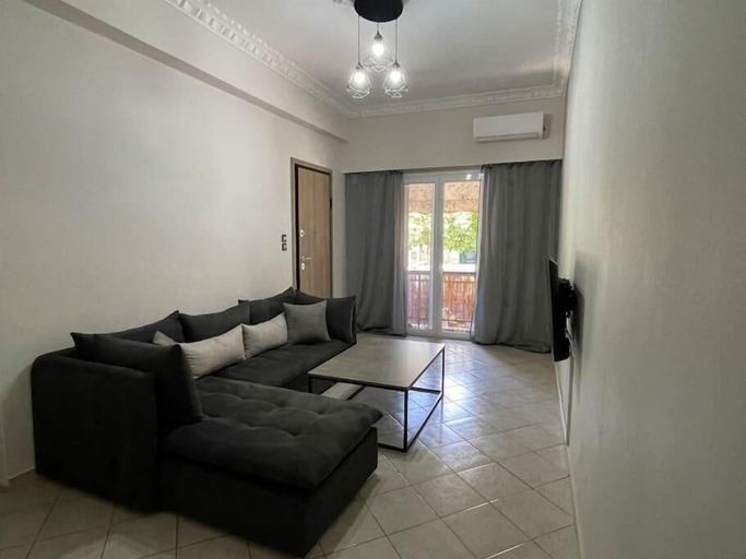Living area, Nikea apartment near Pireus & metro III, Attica