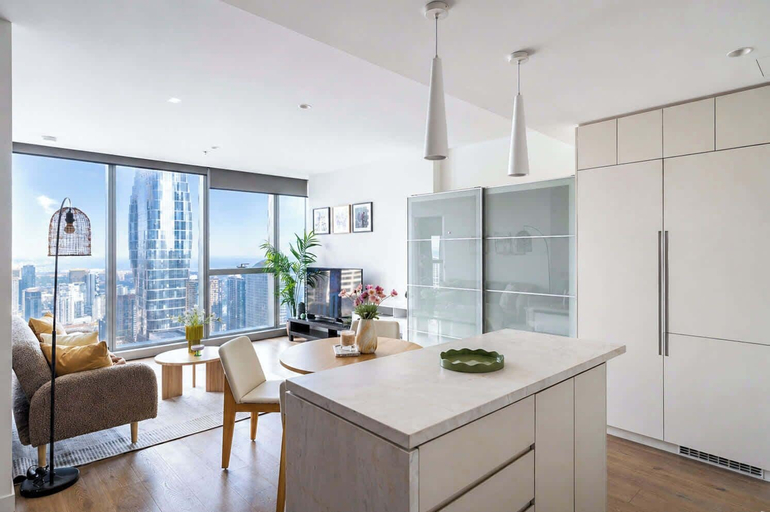 Interior 4, Sky High Views CBD Stay Near Ritz Carlton, Melbourne