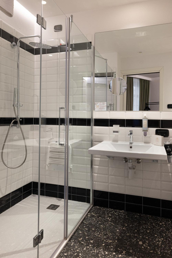 Bathroom 5, Stadt Hotel Citta, Bolzano