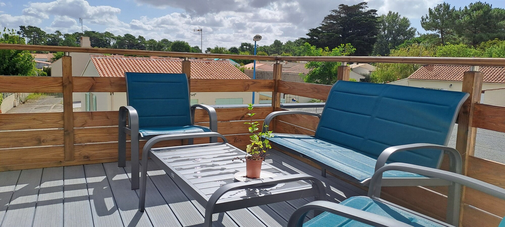 Terrace/patio, Spacieux logement 1 chambre et terrasse, Vendée