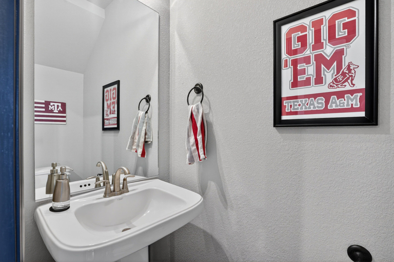 Bathroom 2, 2br Condo In College Station, Brazos