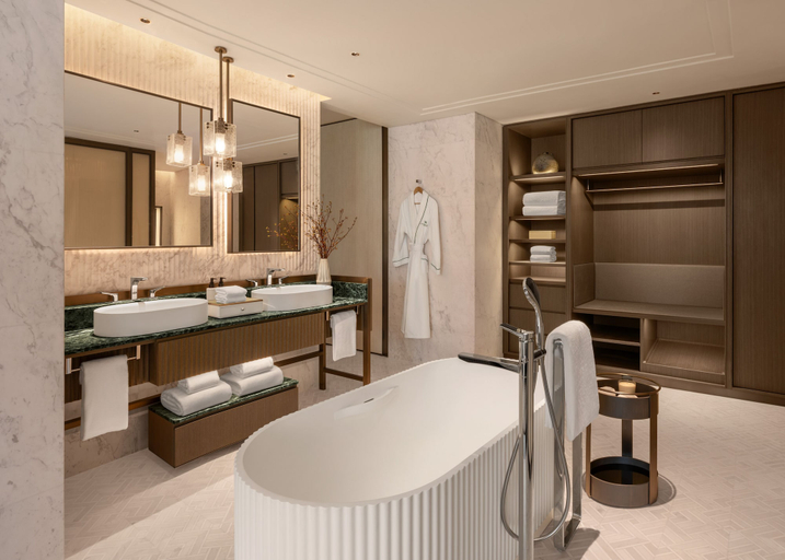 Bathroom 5, Waldorf Astoria Kuala Lumpur, Kuala Lumpur
