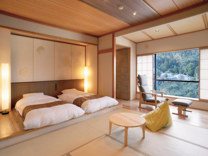 Bedroom 2, Hotel Hisagoso, Shibata