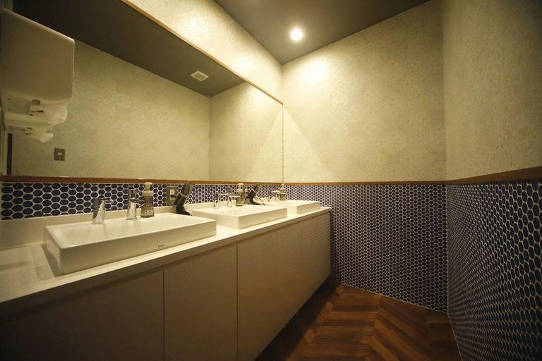 Bathroom, Tagawaitaekisya Hotel, Tagawa