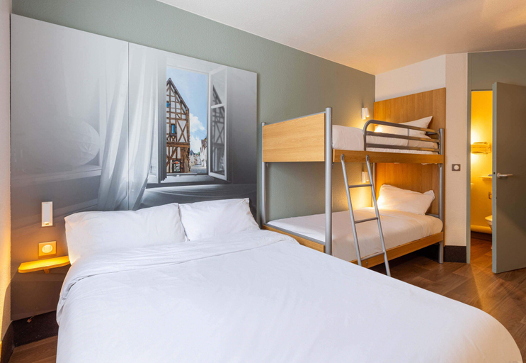 Bedroom 5, B&B Hotel Chartres 2 Le Coudray, Eure-et-Loir