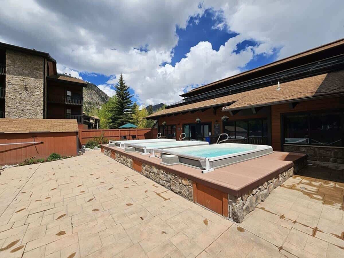 Terrace/patio, Frisco Hotspot - Hot Tub & More, Sleeps 4, Summit