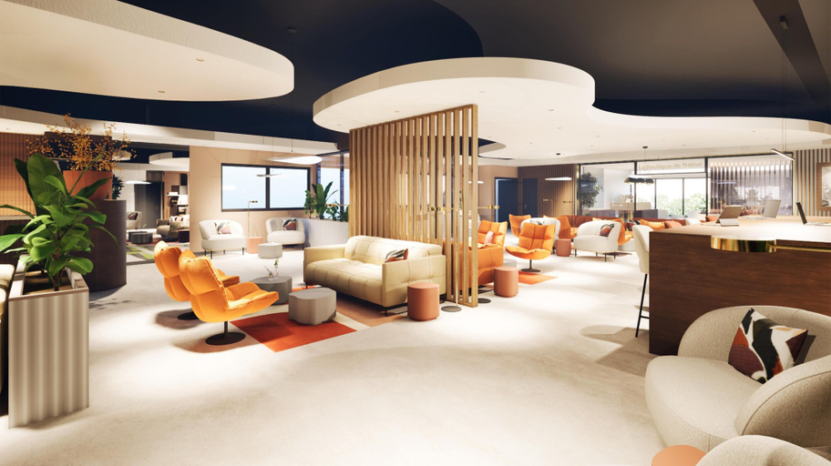 Lobby 3, Kyriad Prestige - Sarrebourg Les Terrasses, Moselle
