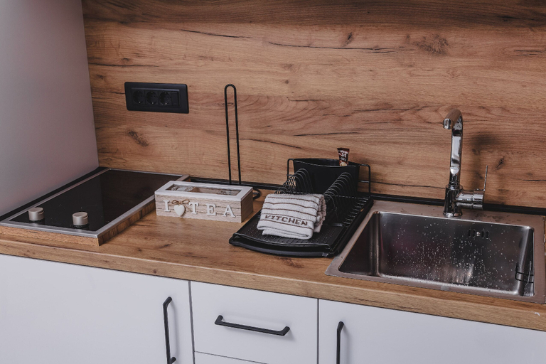 Private kitchen, Apartments MNE Peace