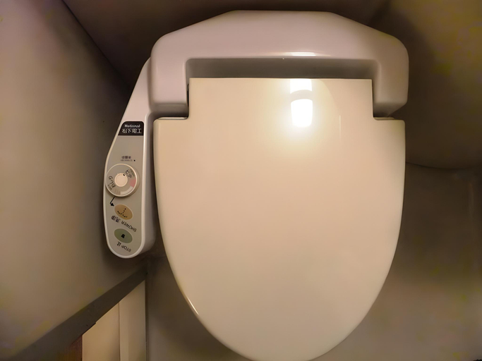 Bathroom 5, City Hotel Ando, Iwakuni